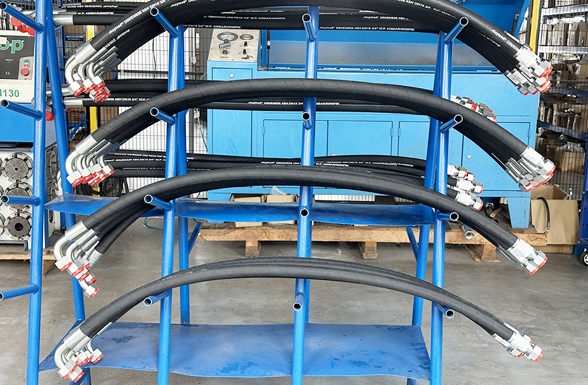 Rubber tube assembly